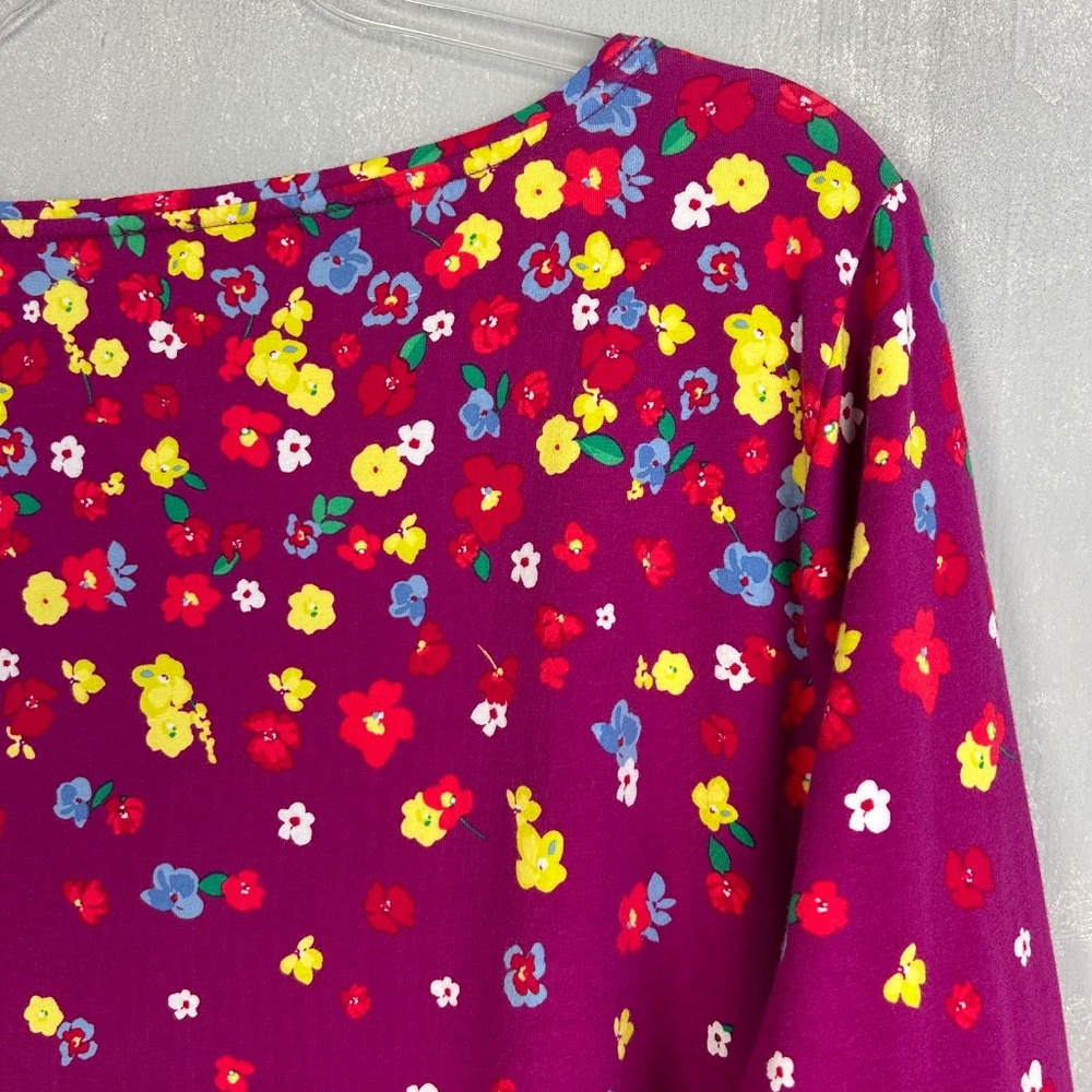 Talbots Plus Size 3x The Talbots Tee 3/4 Sleeve P… - image 6